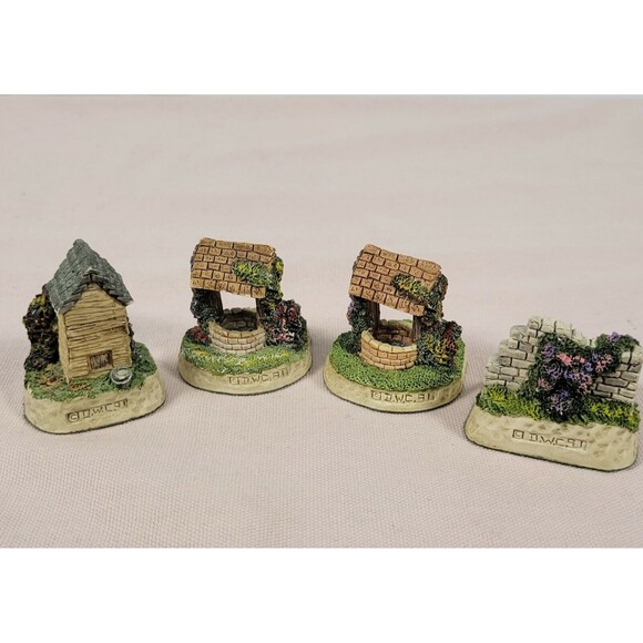 Vintage Lot of 4  David Winter CAMEO Cottages  from 1991 - Picture 2 of 10